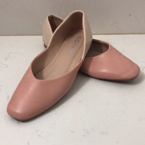 Cinak 2 tone pink flats